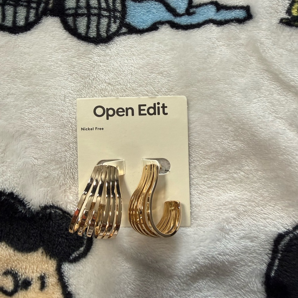 Nordstrom Gold Layered Cuff Ring